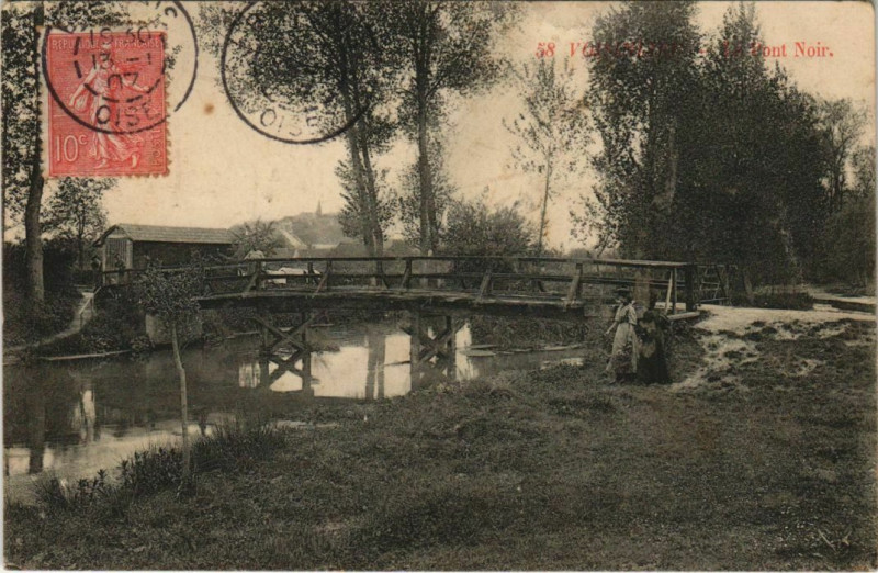 Carte postale ancienne Voisinlieu - Le Dont Noir