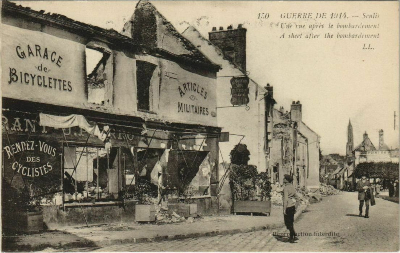 Carte postale ancienne Guerre de 1914