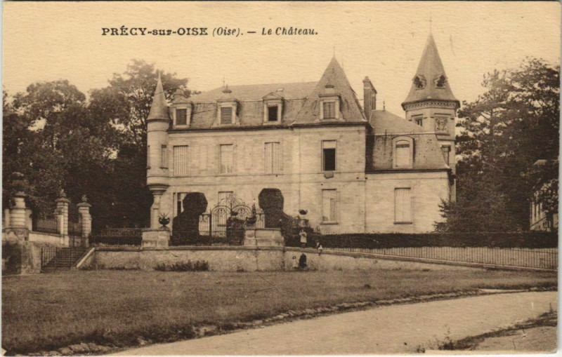 Carte postale ancienne Precy-sur-Oise - Le Chateau à Précy-sur-Oise