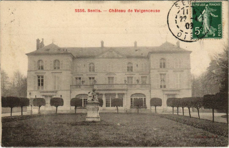 Carte postale ancienne Senlis - Chateau de Vaigeceuse à Senlis