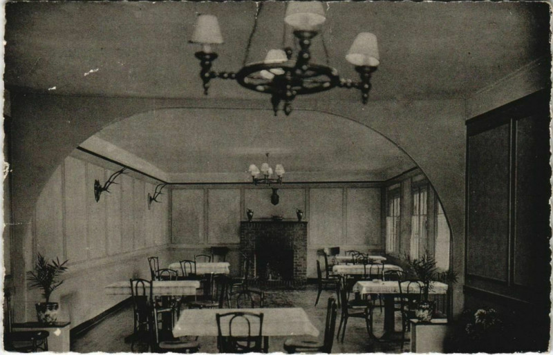 Carte postale ancienne Ognon Hotel des Trois Canards Tel 21 a Barbery à Barbery