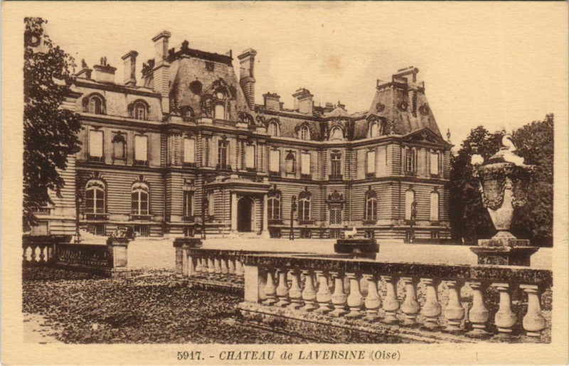 Carte postale ancienne Chateau de Laversine