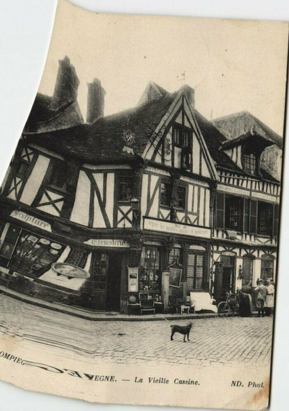 Carte postale ancienne Compiegne - La Vieille Cassine à Compiègne