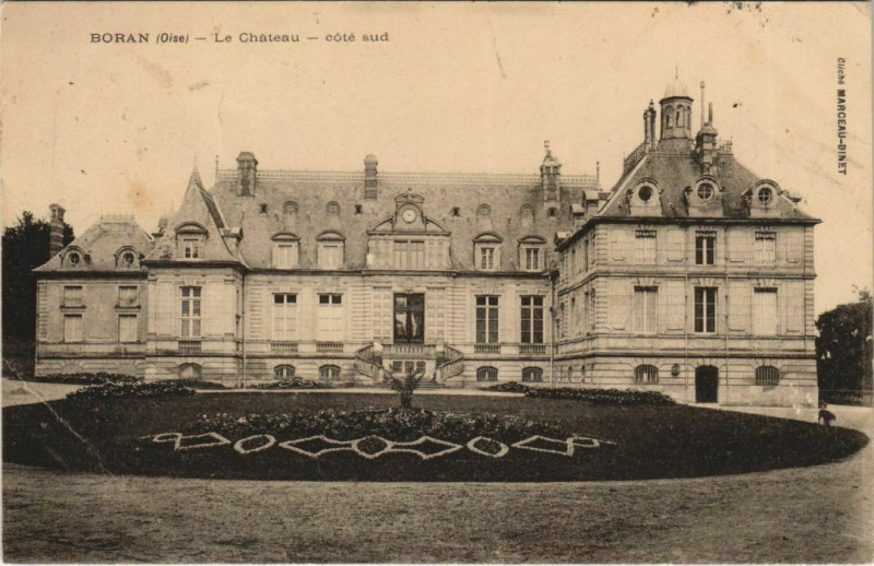 Carte postale ancienne Boran - Le Chateau - cote sud