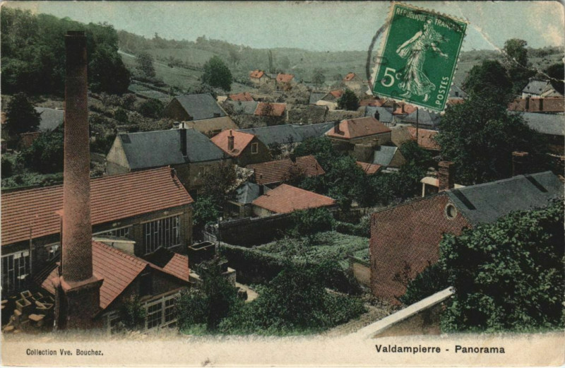Carte postale ancienne ValDAMPIERRE - Panorama à Valdampierre