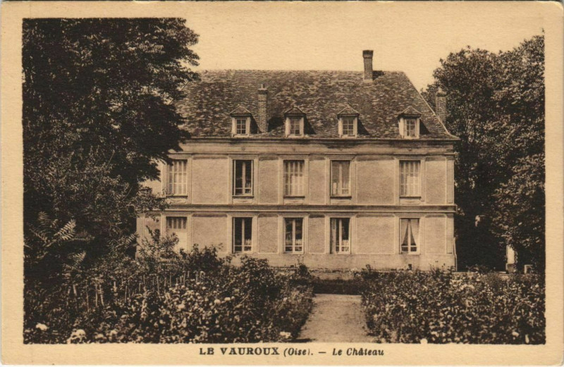 Carte postale ancienne Lb Vauroux - Le Chateau