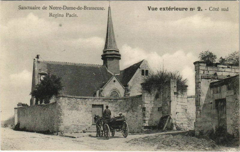 Carte postale ancienne Vue exterieure n 2 Cote sud