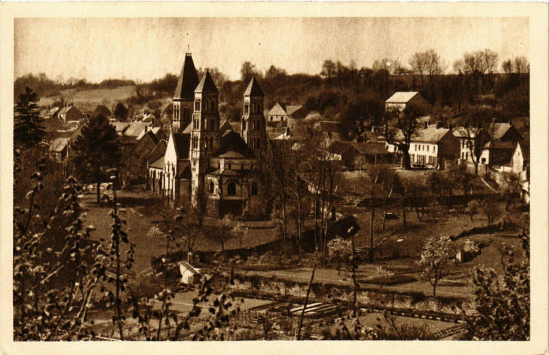 Carte postale ancienne Morienval L'Eglise Notre-Dame France à Morienval
