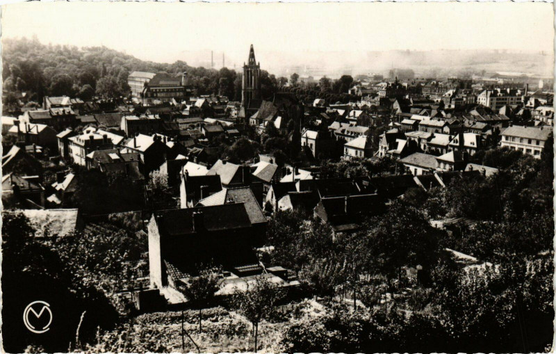 Carte postale ancienne Creil Vue Generale France à Creil