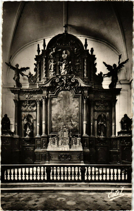 Carte postale ancienne Compiegne Chapelle St.Nicolas France à Compiègne