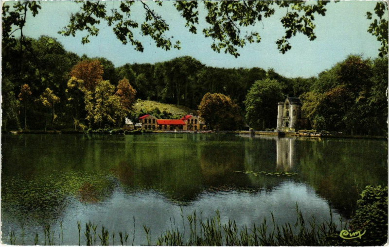 Carte postale ancienne Coye-la-Foret - Les Etangs de la Reine Blanche à Coye-la-Forêt