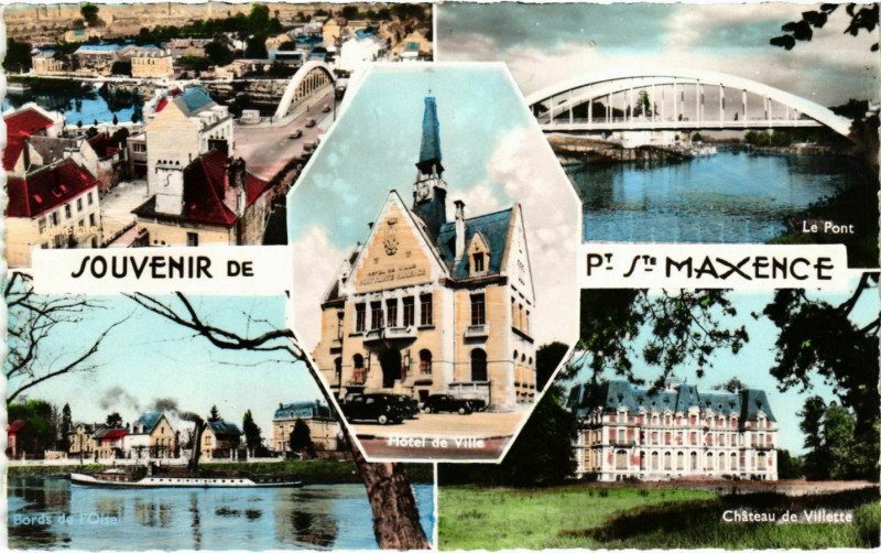 Carte postale ancienne Pont-Sainte-Maxence - Scenes à Pont-Sainte-Maxence