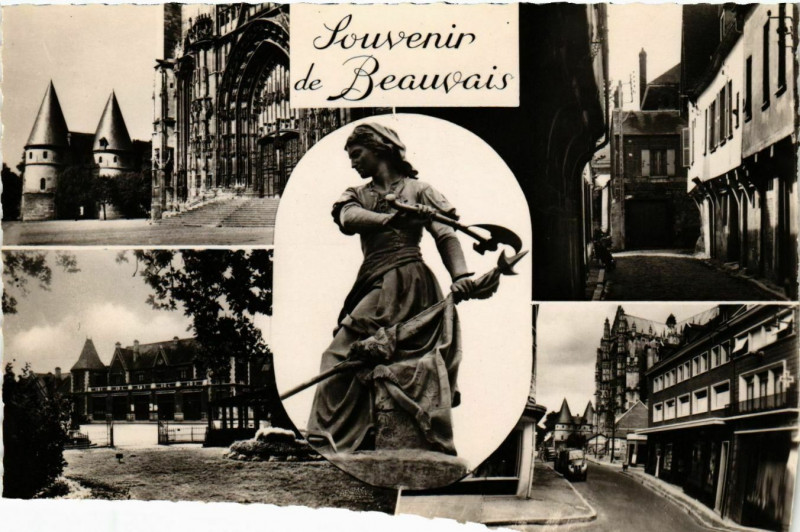 Carte postale ancienne Beauvais - Scenes à Beauvais