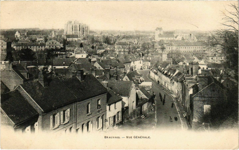 Carte postale ancienne Beauvais - Vue Generale à Beauvais