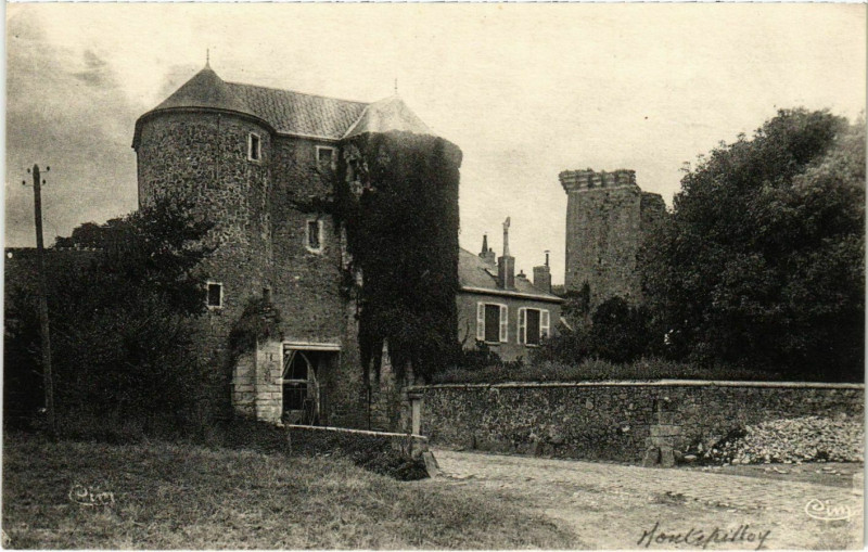 Carte postale ancienne Montepilloy- France à Montépilloy