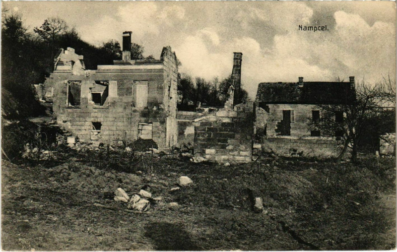 Carte postale ancienne Nampcel- France à Nampcel