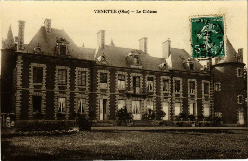 Carte postale ancienne Venette- Le Chateau France à Venette