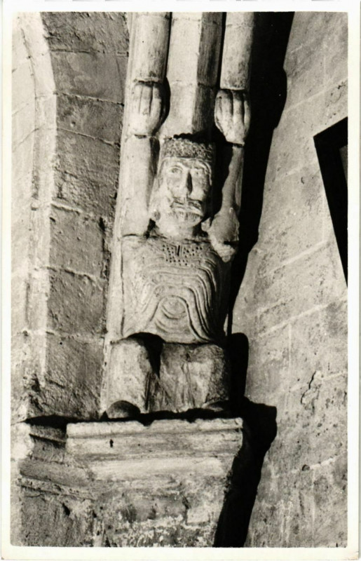 Carte postale ancienne Statue France