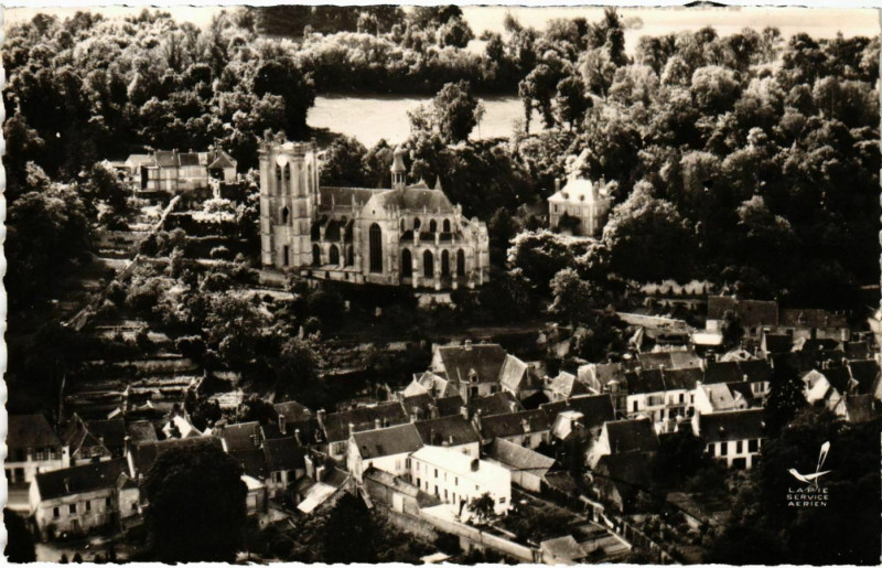 Carte postale ancienne Chaumont en Vexin- EgliseSaint-Jean Batiste France à Chaumont-en-Vexin