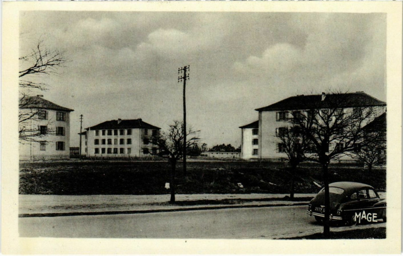 Carte postale ancienne Creil- Les Conges Travox France à Creil