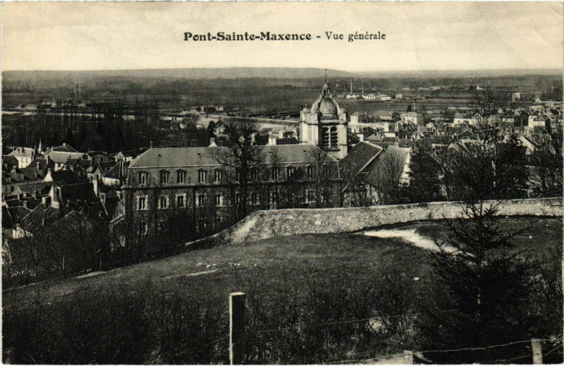 Carte postale ancienne Pont Sainte Maxence- vue generale France à Pont-Sainte-Maxence