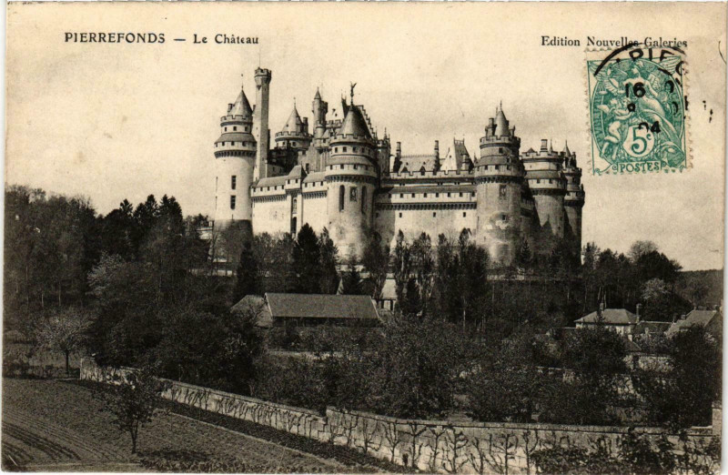 Carte postale ancienne Compiegne- Le Chateau France à Compiègne