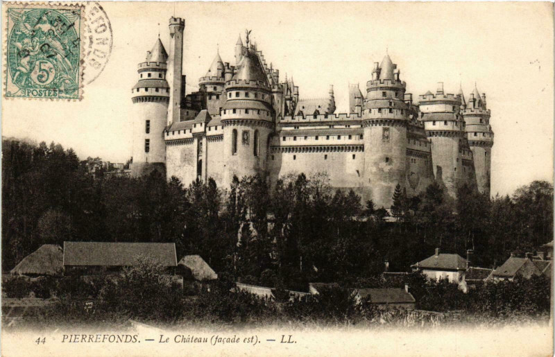 Carte postale ancienne Compiegne- Le Chateau France à Compiègne