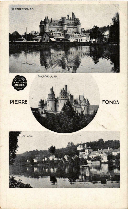 Carte postale ancienne Compiegne- souvenir France à Compiègne