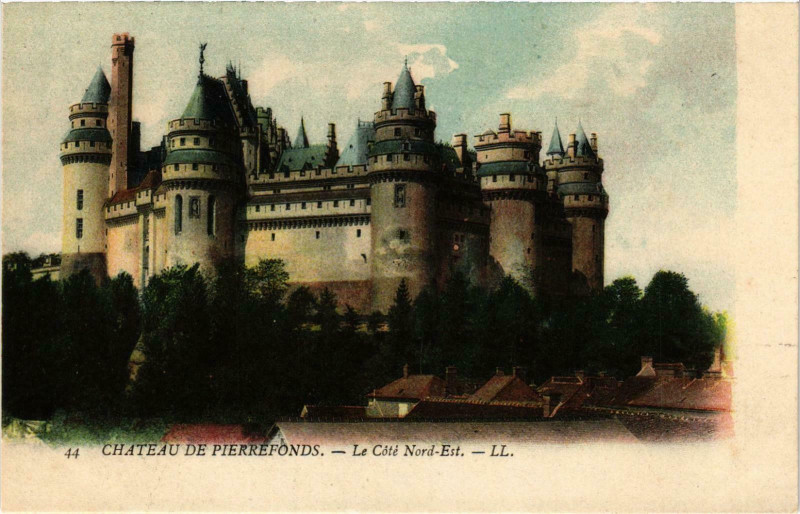 Carte postale ancienne Compiegne- Le Chateau France à Compiègne