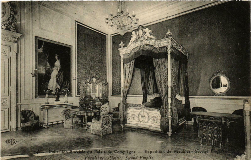 Carte postale ancienne Compiegne- Le Palais France à Compiègne