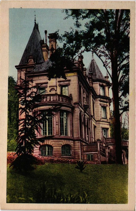 Carte postale ancienne Pierrefonds-Chateau de Jonval Fondation Bi-Oxyne à Pierrefonds