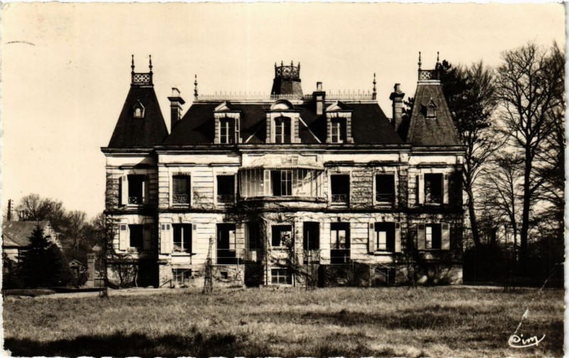 Carte postale ancienne Formerie-Chateau Buria à Formerie