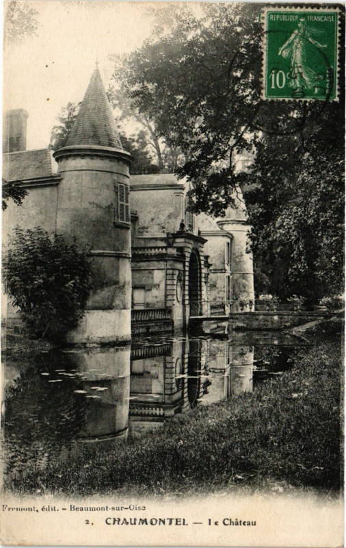 Carte postale ancienne CHAUMONTel-Le Chateau