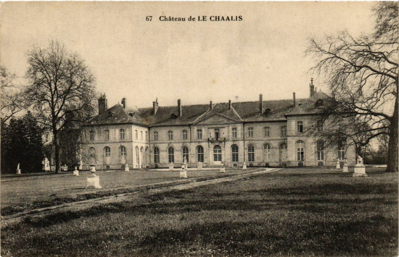 Carte postale ancienne Chateau de Le Chaalis