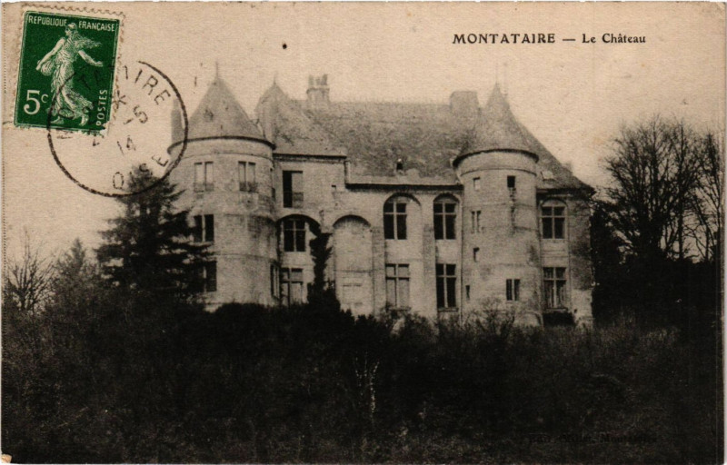 Carte postale ancienne Montataire-Le Chateau à Montataire