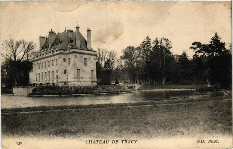 Carte postale ancienne Chateau de Tracy