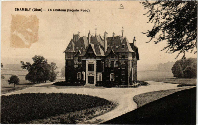Carte postale ancienne Chambly-Le Chateau à Chambly