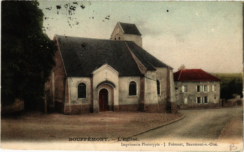 Carte postale ancienne Bouffemont-L'Eglise