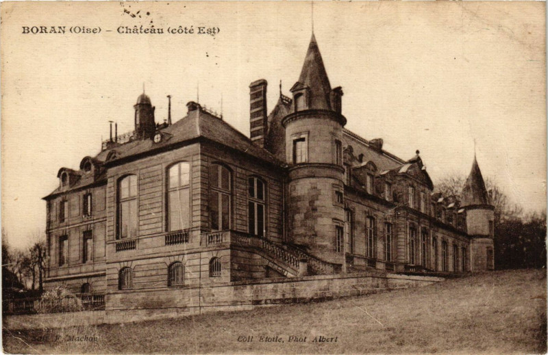 Carte postale ancienne Boran-Chateau