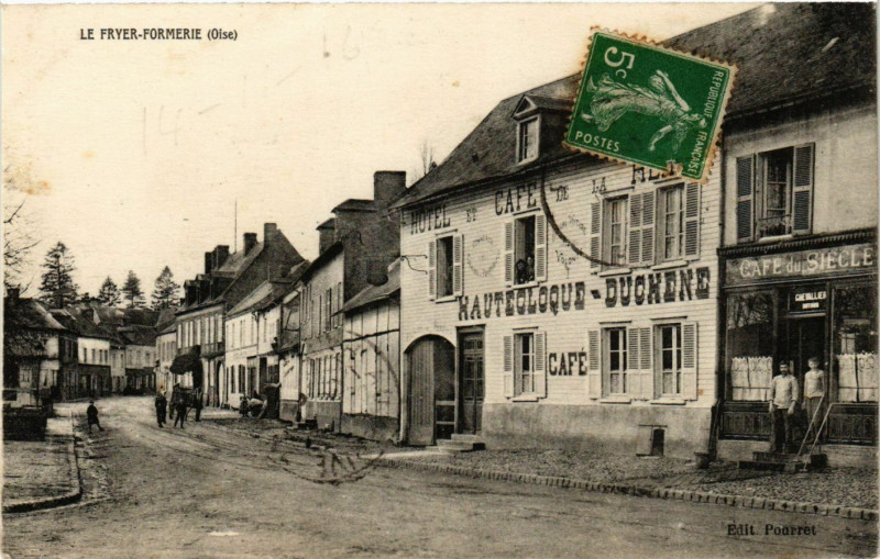 Carte postale ancienne La Feyer-Formerie à Formerie