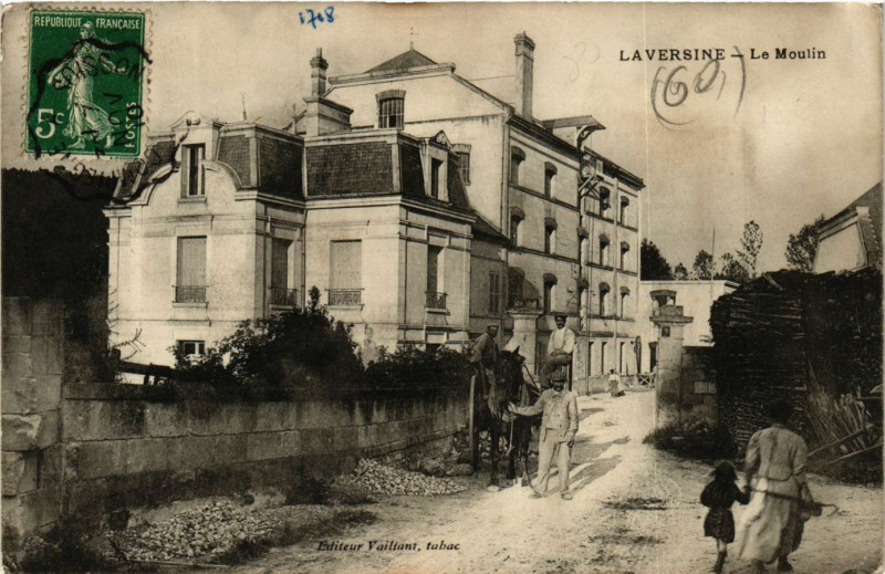 Carte postale ancienne La Versine - Le Moulin
