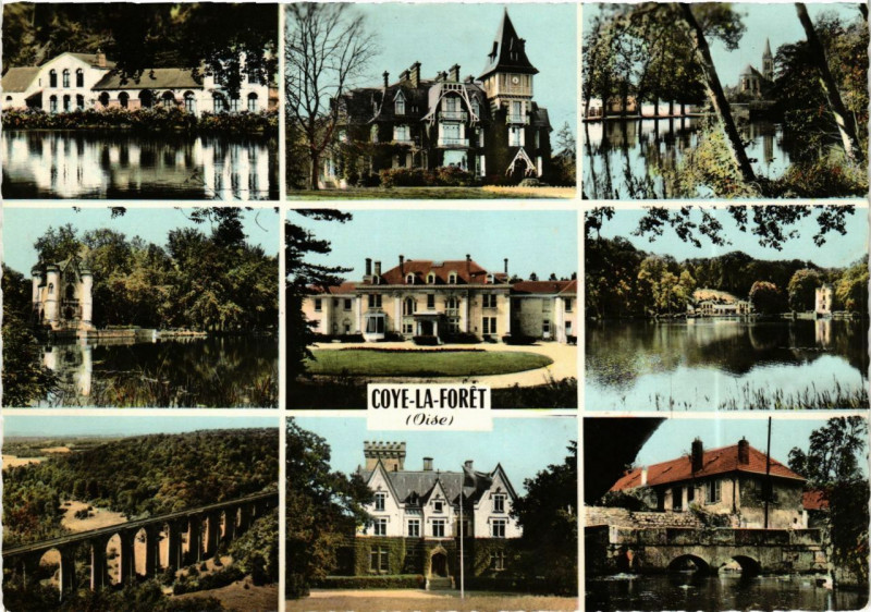 Carte postale ancienne Coye-la-Foret à Coye-la-Forêt