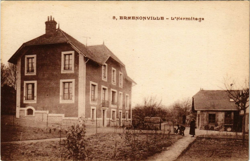Carte postale ancienne Bremnonville L'Hermitage à Ville