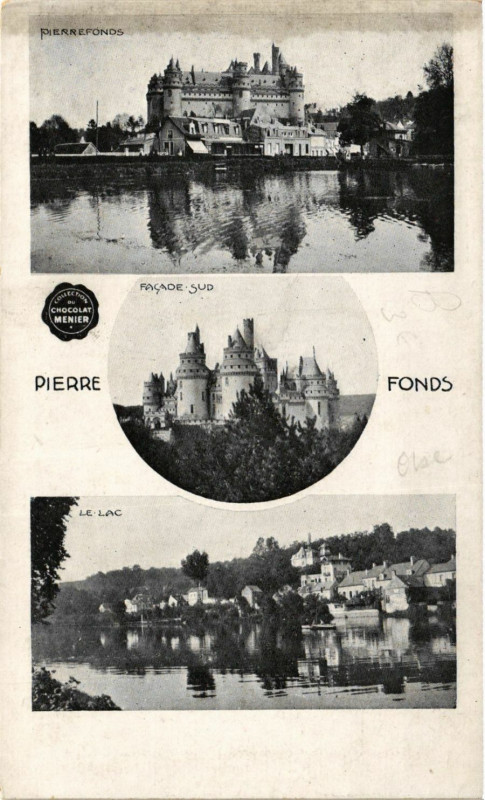 Carte postale ancienne Pierrefonds à Pierrefonds