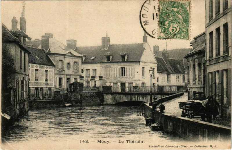 Carte postale ancienne Mouy Le Therain à Mouy