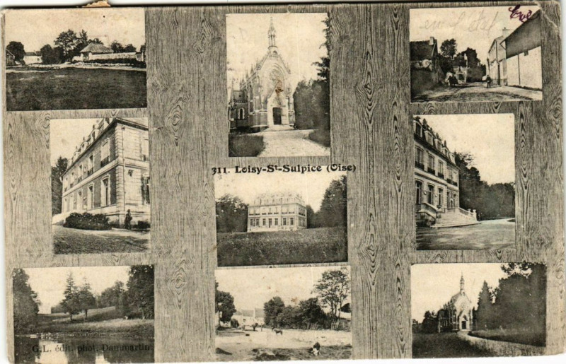 Carte postale ancienne Loisy-Saint-Sulpice à Saint-Sulpice
