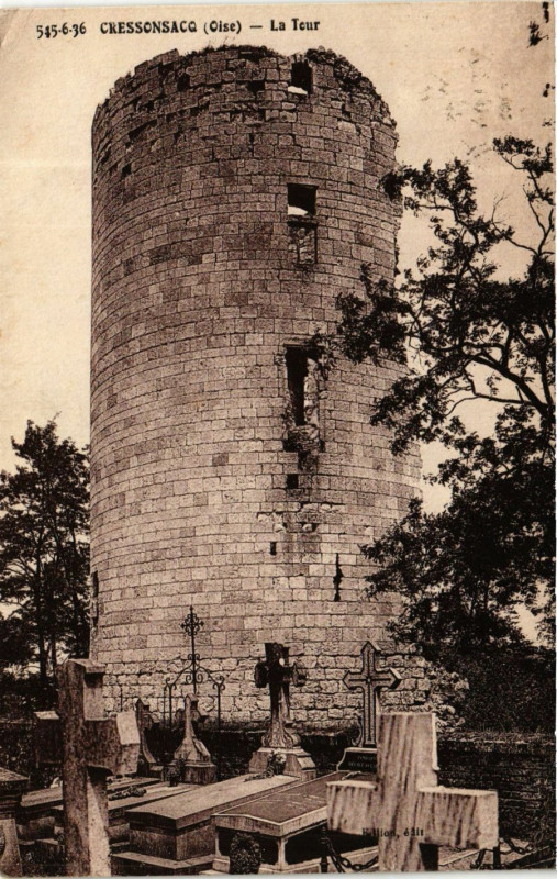 Carte postale ancienne Cressonsacq La Tour à Cressonsacq