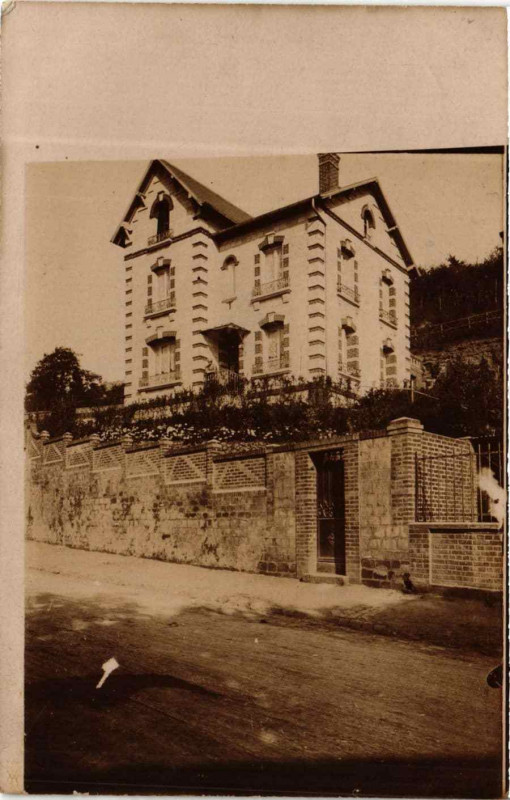 Carte postale ancienne Creil carte photo à Creil