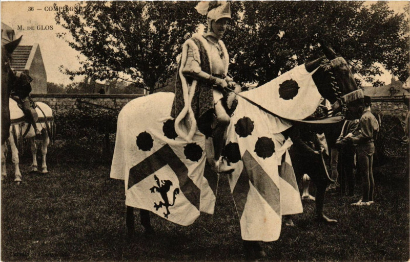 Carte postale ancienne Compiegne - Fetes de Jeanne d'Arc à Compiègne
