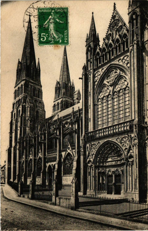 Carte postale ancienne Cathedrale Baylux